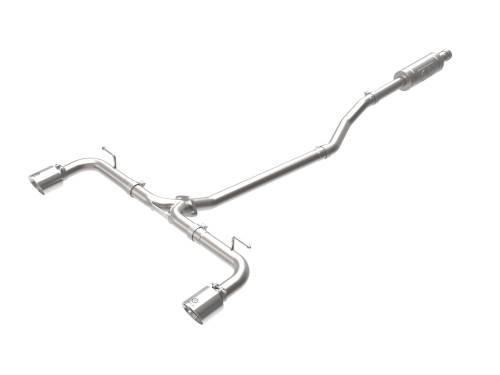 Afe - Advance Flow Engineering - 49-37015-P | AFE Power Takeda 2-1/2 IN 304 Stainless Steel Cat-Back Exhaust System w/ Polished Tips (2014-2018 3 L4-2.0/2.5L)