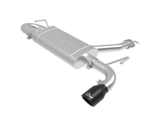 Afe - Advance Flow Engineering - 49-37017-B | AFE Power Takeda 2-1/2 IN 304 Stainless Steel Axle-Back Exhaust System w/ Black Tips (2018-2023 Kona L4-1.6L t)