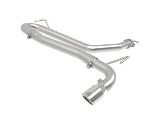 Afe - Advance Flow Engineering - 49-37017NM | AFE Power Takeda 2-1/2 IN 304 Stainless Steel Axle-Back Exhaust System w/o Muffler (2018-2023 Kona L4-1.6L t)
