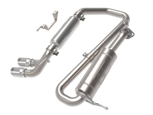 Afe - Advance Flow Engineering - 49-37020-P | AFE Power Takeda 2-1/4 IN 304 Stainless Steel Cat-Back Exhaust w/ Polished Tip (2018-2021 Jimny L4-1.5L)
