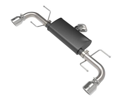 Afe - Advance Flow Engineering - 49-37021-P | AFE Power Takeda 2-1/2 IN 304 Stainless Steel Axle-Back Exhaust System w/ Polished Tip (2017-2024 CX-5 L4-2.5/2.5L t)