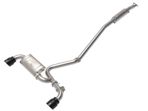 Afe - Advance Flow Engineering - 49-37033-B | AFE Power Takeda 3 IN 304 Stainless Steel Cat-Back Exhaust w/ Black Tips (2022-2023 Kona N L4-2.0L t)