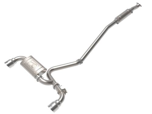 Afe - Advance Flow Engineering - 49-37033-P | AFE Power Takeda 3 IN 304 Stainless Steel Cat-Back Exhaust w/ Polished Tips (2022-2023 Kona N L4-2.0L t)