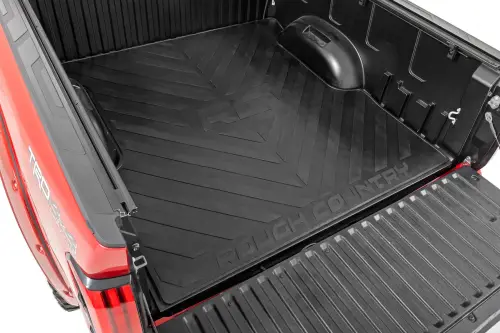 Rough Country - RCM689 | Rough Country Bed Mat, 5'7" Bed, RC Logo For Toyota Tundra 2WD/4WD