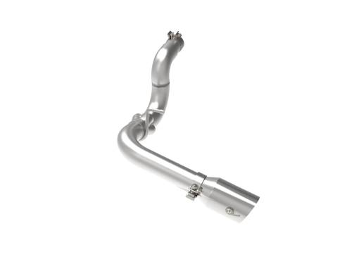 Afe - Advance Flow Engineering - 49-38092-P | AFE Power Large Bore-HD 3 IN 304 Stainless Steel DPF-Back Exhaust System w/Polished Tip (2020-2023 Wrangler JL V6-3.0L td)