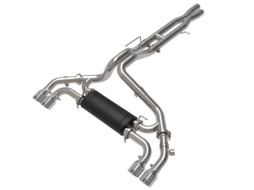Afe - Advance Flow Engineering - 49-38098-P | AFE Power Vulcan Series 2-1/2 IN to 3 IN Stainless Steel Cat-Back Exhaust System Polished (2021-2024 Wrangler 392 JL V8-6.4L)