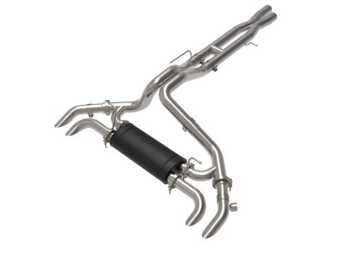 Afe - Advance Flow Engineering - 49-38101 | AFE Power Vulcan Series 2-1/2 IN to 3 IN Stainless Steel Cat-Back Exhaust System (2021-2024 Wrangler 392 JL V8-6.4L)