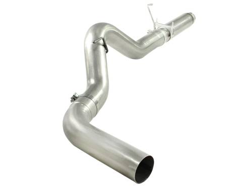 Afe - Advance Flow Engineering - 49-42016 | AFE Power Large Bore-HD 5 IN 409 Stainless Steel DPF-Back Exhaust System (2007-2012 Ram 2500, 3500 Pickup L6-6.7L td)