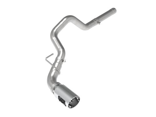 Afe - Advance Flow Engineering - 49-42065-P | AFE Power Large Bore-HD 3 IN 409 Stainless Steel DPF-Back Exhaust System w/Polished Tip (2014-2019 Ram 1500 Pickup V6-3.0L td)