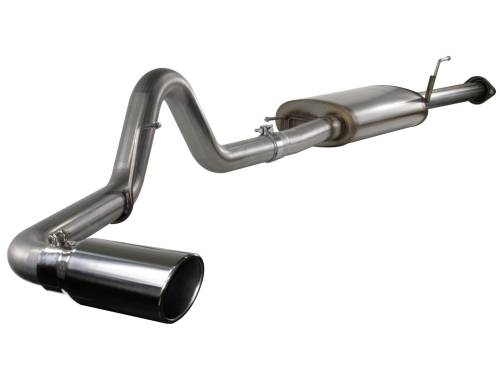 Afe - Advance Flow Engineering - 49-43033 | AFE Power MACH Force-Xp 3 IN 409 Stainless Steel Cat-Back Exhaust System (2011-2014 F150 Pickup V8-5.0L)