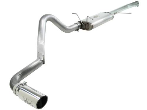 Afe - Advance Flow Engineering - 49-43043-P | AFE Power MACH Force-Xp 3 IN 409 Stainless Steel Cat-Back Exhaust System w/Polished Tip (1997-2003 F150 Pickup V8-4.6/5.4L)