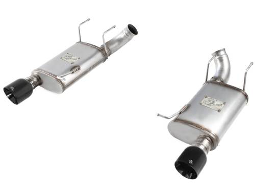 Afe - Advance Flow Engineering - 49-43052-B | AFE Power MACH Force-Xp 3 IN 409 Stainless Steel Axle-Back Exhaust System w/Black Tip (2011-2014 Mustang V8-5.0L)