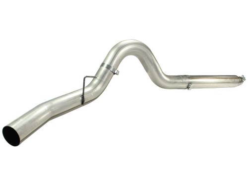 Afe - Advance Flow Engineering - 49-43054 | AFE Power Large Bore-HD 5 IN 409 Stainless Steel DPF-Back Exhaust System (2008-2010 F250, F350 Super Duty V8-6.4L td)