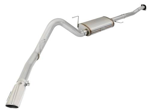 Afe - Advance Flow Engineering - 49-43073-P | AFE Power MACH Force-Xp 3 IN to 3-1/2 IN 409 Stainless Steel Cat-Back Exhaust w/Polish Tip (2015-2020 F150 Pickup V8-5.0L)