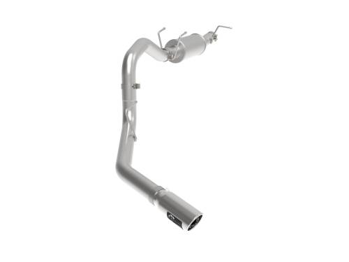 Afe - Advance Flow Engineering - 49-43116-P | AFE Power Apollo GT Series 3-1/2 IN Stainless Steel Axle-Back Exhaust System w/ Polish Tip (2017-2024 F250, F350 Super Duty V8-6.2/7.3L)