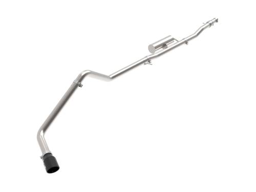Afe - Advance Flow Engineering - 49-43118-B | AFE Power Apollo GT Series 3 IN 409 Stainless Steel Cat-Back Exhaust System w/ Black Tip (2019-2023 Ranger L4-2.3L t)