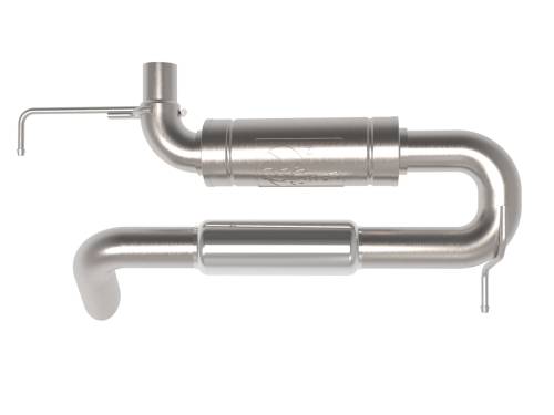 Afe - Advance Flow Engineering - 49-43147 | AFE Power Apollo GT Series 3 IN 409 Stainless Steel Axle-Back Hi-Tuck Exhaust System (2021-2024 Bronco L4-2.3L t/V6-2.7L tt)