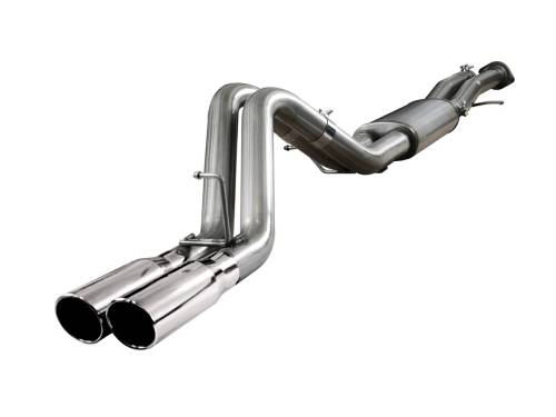 Afe - Advance Flow Engineering - 49-44010 | AFE Power MACH Force-Xp 3 IN 409 Stainless Steel Cat-Back Exhaust System (2003-2006 H2 V8-6.0L)