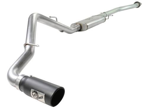 Afe - Advance Flow Engineering - 49-44012-B | AFE Power MACH Force-Xp 3 IN 409 Stainless Steel Cat-Back Exhaust System w/Black Tip (1999-2003 Silverado, Sierra 1500 V6/V8)