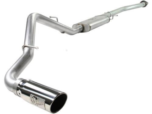 Afe - Advance Flow Engineering - 49-44013-P | AFE Power MACH Force-Xp 3 IN 409 Stainless Steel Cat-Back Exhaust System w/Polished Tip (2004-2007 Silverado, Sierra 1500 V6/V8)