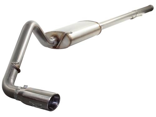 Afe - Advance Flow Engineering - 49-44016-P | AFE Power MACH Force-Xp 3 IN 409 Stainless Steel Cat-Back Exhaust System w/Polished Tip (2009-2013 Silverado, Sierra 1500 V6-4.3L/V8-4.8L/5.3L)