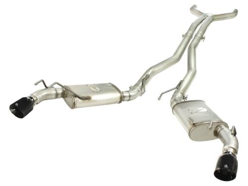 Afe - Advance Flow Engineering - 49-44039-B | AFE Power MACH Force-Xp 3 IN 409 Stainless Steel Cat-Back Exhaust System w/Black Tip (2010-2013 Camaro SS V8-6.2L)