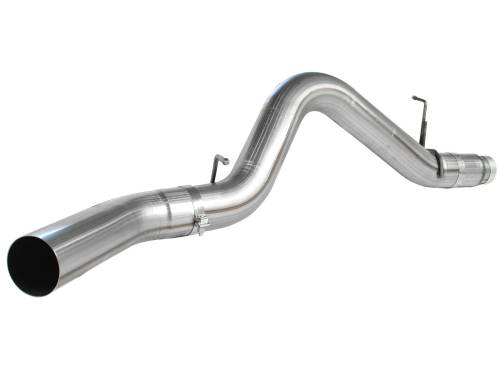 Afe - Advance Flow Engineering - 49-44041 | AFE Power Large Bore-HD 5 IN 409 Stainless Steel DPF-Back Exhaust System (2011-2016 Silverado, Sierra 2500 HD, 3500 HD V8-6.6L td)