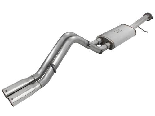 Afe - Advance Flow Engineering - 49-44049 | AFE Power MACH Force-Xp 3 IN 409 Stainless Steel Cat-Back Exhaust System (2007-2008 H2 V8-6.0L/6.2L)