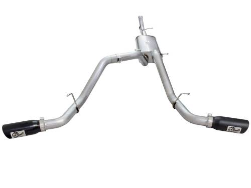 Afe - Advance Flow Engineering - 49-44057-B | AFE Power MACH Force-Xp 3 IN 409 Stainless Steel Cat-Back Exhaust System w/Black Tip (2009-2019 Silverado, Sierra 1500 V6-4.3/V8-4.8/5.3L)