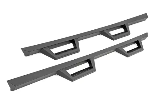 Rough Country - 90769A | Rough Country Contoured Drop Steps, 4 Door For Jeep Wrangler JL / Wrangler Unlimited