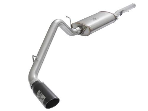 Afe - Advance Flow Engineering - 49-44072-B | AFE Power MACH Force-Xp 3 IN 409 Stainless Steel Cat-Back Exhaust System w/Black Tip (2009-2019 Silverado, Sierra 1500 V6-4.3/V8-4.8/5.3L)