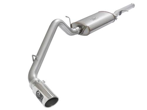 Afe - Advance Flow Engineering - 49-44072-P | AFE Power MACH Force-Xp 3 IN 409 Stainless Steel Cat-Back Exhaust System w/Polished Tip (2009-2019 Silverado, Sierra 1500 V6-4.3/V8-4.8/5.3L)