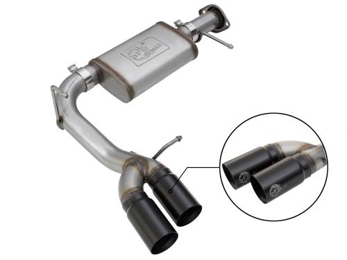 Afe - Advance Flow Engineering - 49-44096-B | AFE Power MACH Force-Xp 3 IN 409 Stainless Steel Cat-Back Exhaust System w/ Black Tip (2017-2020 Colorado V6-3.6L)