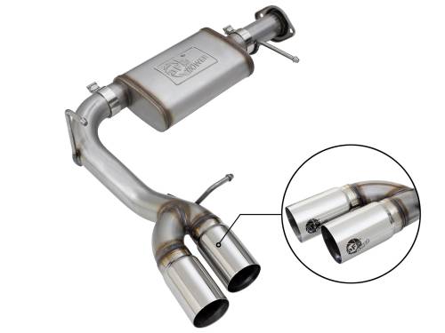Afe - Advance Flow Engineering - 49-44096-P | AFE Power MACH Force-Xp 3 IN 409 Stainless Steel Cat-Back Exhaust System w/ Polished Tip (2017-2020 Colorado V6-3.6L)
