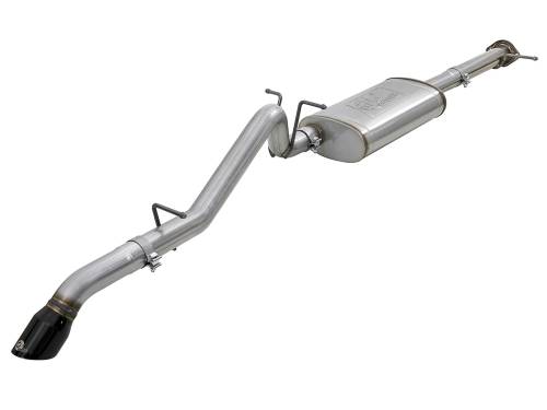 Afe - Advance Flow Engineering - 49-44099-B | AFE Power MACH Force-Xp 3 IN 409 Stainless Cat-Back Hi-Tuck Exhaust System w/ Black Tip (2015-2021 Colorado L4-2.5L/V6-3.6L)