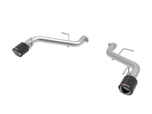 Afe - Advance Flow Engineering - 49-44118-C | AFE Power MACH Force-Xp 2-1/2 IN 409 Stainless Steel Axle-Back Exhaust System Carbon Fiber (2016-2024 Camaro SS V8-6.2L)