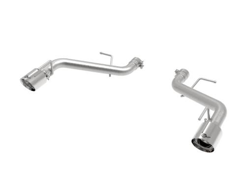 Afe - Advance Flow Engineering - 49-44118-P | AFE Power MACH Force-Xp 2-1/2 IN 409 Stainless Steel Axle-Back Exhaust System Polished (2016-2024 Camaro SS V8-6.2L)
