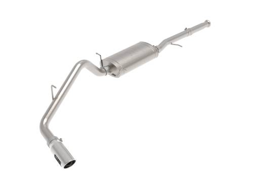 Afe - Advance Flow Engineering - 49-44136-P | AFE Power Apollo GT Series 3 IN 409 Stainless Steel Cat-Back Exhaust System w/ Polish Tip (2009-2018 Silverado, Sierra 1500 V6-4.3L/V8-4.8/5.3L)