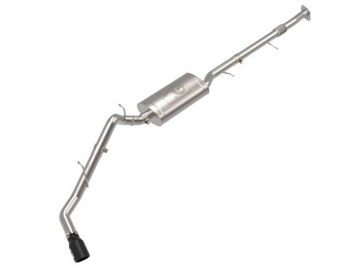 Afe - Advance Flow Engineering - 49-44141-B | AFE Power Apollo GT Series 3 IN 409 Stainless Steel Cat-Back Exhaust System w/ Black Tip (2023-2024 Colorado L4-2.7L t)