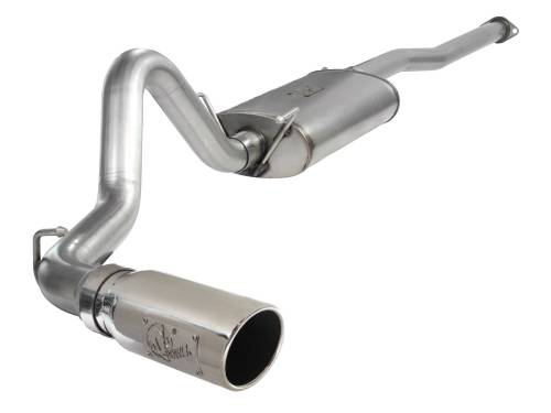Afe - Advance Flow Engineering - 49-46001-1P | AFE Power MACH Force-Xp 3 IN 409 Stainless Steel Cat-Back Exhaust System w/Polished Tip (2005-2012 Tacoma V6-4.0L)