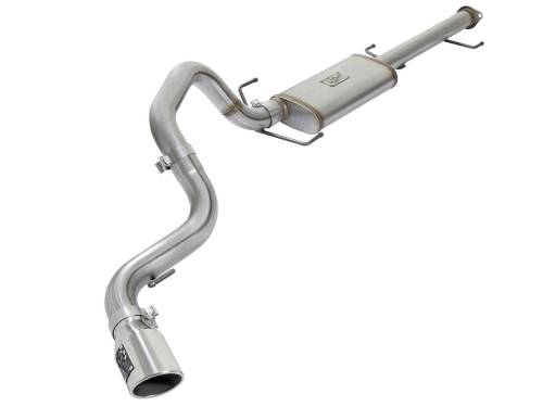 Afe - Advance Flow Engineering - 49-46003-1P | AFE Power MACH Force-Xp 3 IN 409 Stainless Steel Cat-Back Exhaust System w/Polished Tip (2007-2018 FJ Cruiser V6-4.0L)