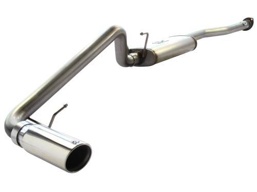 Afe - Advance Flow Engineering - 49-46004 | AFE Power MACH Force-Xp 2-1/2 IN 409 Stainless Steel Cat-Back Exhaust System (1999-2004 Tacoma L4-2.4/2.7L)