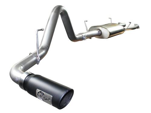Afe - Advance Flow Engineering - 49-46009-B | AFE Power MACH Force-Xp 2-1/2 IN to 3 IN 409 Stainless Steel Cat-Back Exhaust w/ Black Tip (2007-2009 Tundra V8-4.7L)