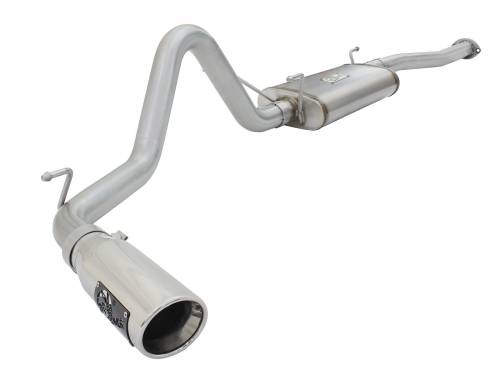 Afe - Advance Flow Engineering - 49-46024-P | AFE Power MACH Force-Xp 2-1/2 IN 409 Stainless Steel Cat-Back Exhaust System w/Polished Tip (2013-2015 Tacoma L4-2.7L)