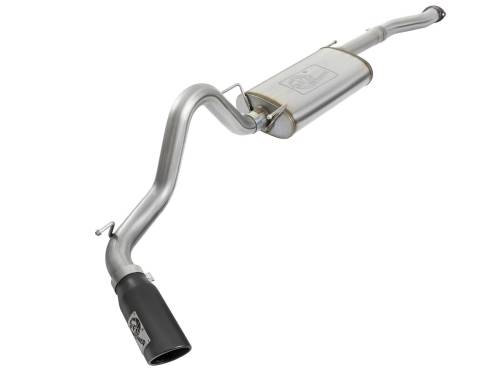 Afe - Advance Flow Engineering - 49-46026-B | AFE Power MACH Force-Xp 3 IN 409 Stainless Steel Cat-Back Exhaust System w/Black Tip (2016-2023 Tacoma V6-3.5L)