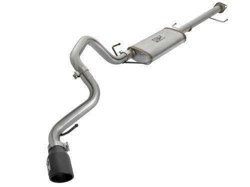 Afe - Advance Flow Engineering - 49-46027-B | AFE Power MACH Force-Xp 2-1/2 IN 409 Stainless Steel Cat-Back Exhaust System w/Black Tip (2007-2018 FJ Cruiser V6-4.0L)