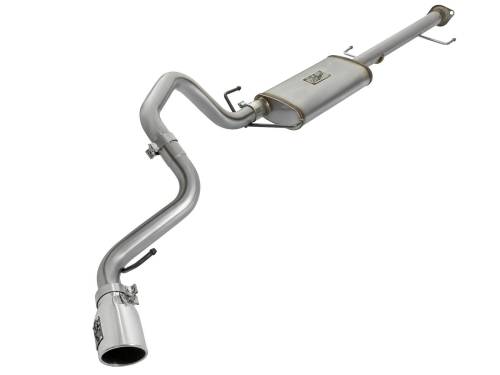 Afe - Advance Flow Engineering - 49-46027-P | AFE Power MACH Force-Xp 2-1/2 IN 409 Stainless Steel Cat-Back Exhaust w/Polished Tip (2007-2018 FJ Cruiser V6-4.0L)
