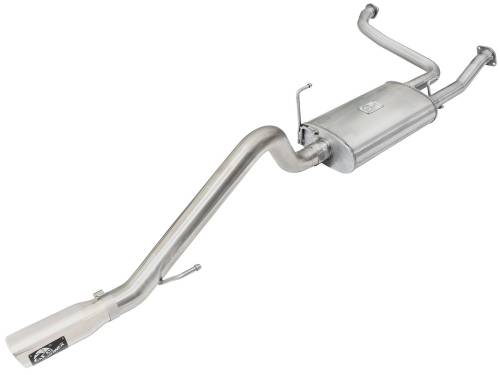 Afe - Advance Flow Engineering - 49-46110-P | AFE Power MACH Force-Xp 3 IN 409 Stainless Steel Cat-Back Exhaust System w/Polished Tip (2005-2015 Xterra V6-4.0L)