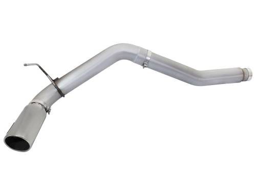 Afe - Advance Flow Engineering - 49-46112-P | AFE Power Large Bore-HD 5 IN DPF-Back Stainless Steel Exhaust System w/Polished Tip (2016-2019 Titan XD V8-5.0L td)