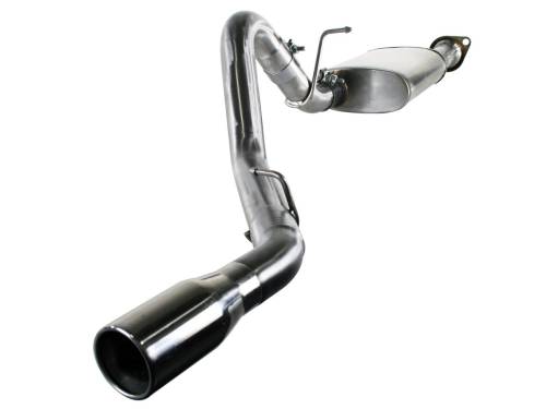 Afe - Advance Flow Engineering - 49-46209 | AFE Power MACH Force-Xp 2-1/2 IN 409 Stainless Steel Cat-Back Exhaust System (2000-2006 Wrangler TJ L6-4.0L)